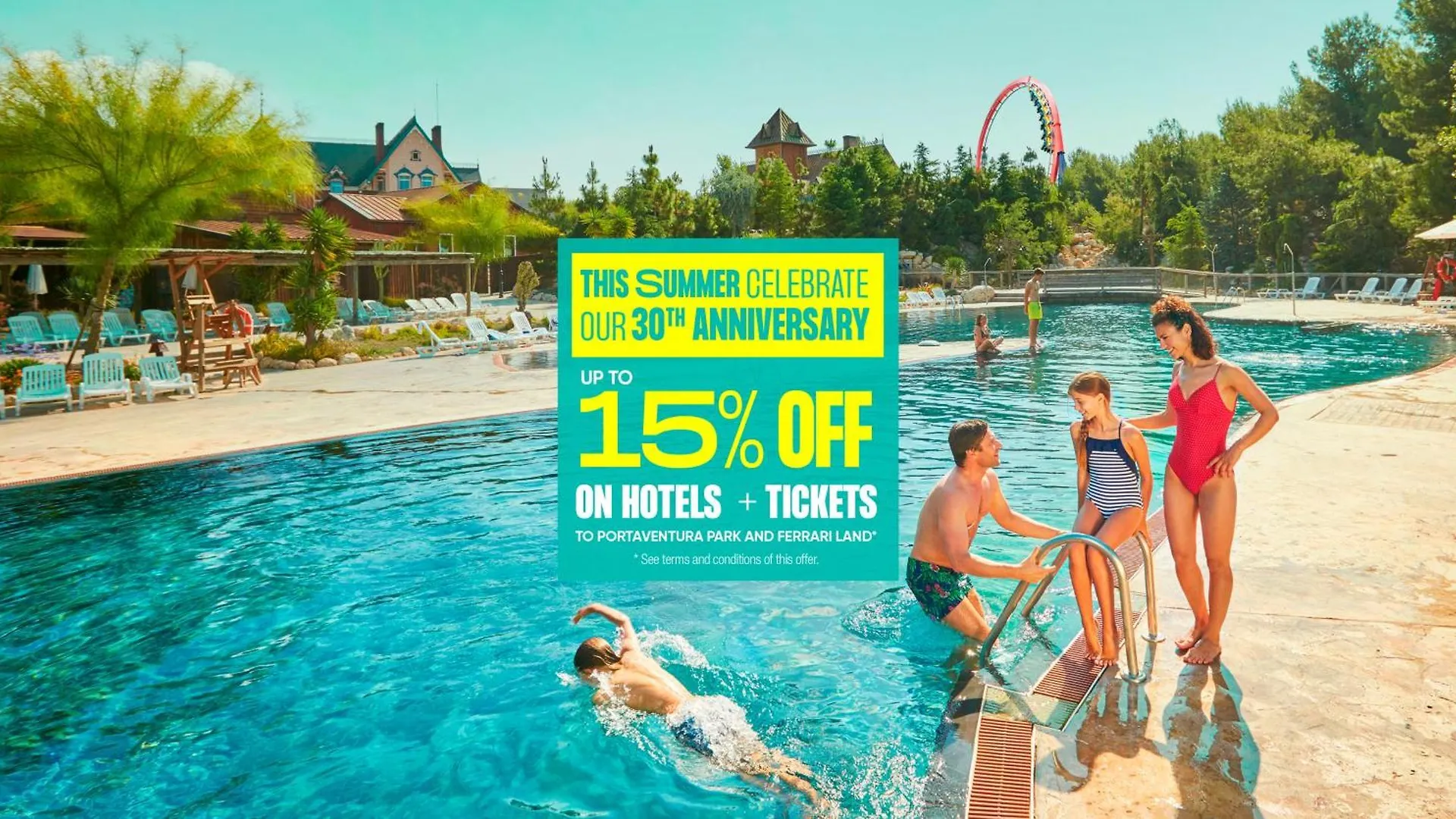 ****  Portaventura Hotel Roulette - Includes Unlimited Access To Portaventura Park & 1 Access To Ferrari Land Salou Spain
